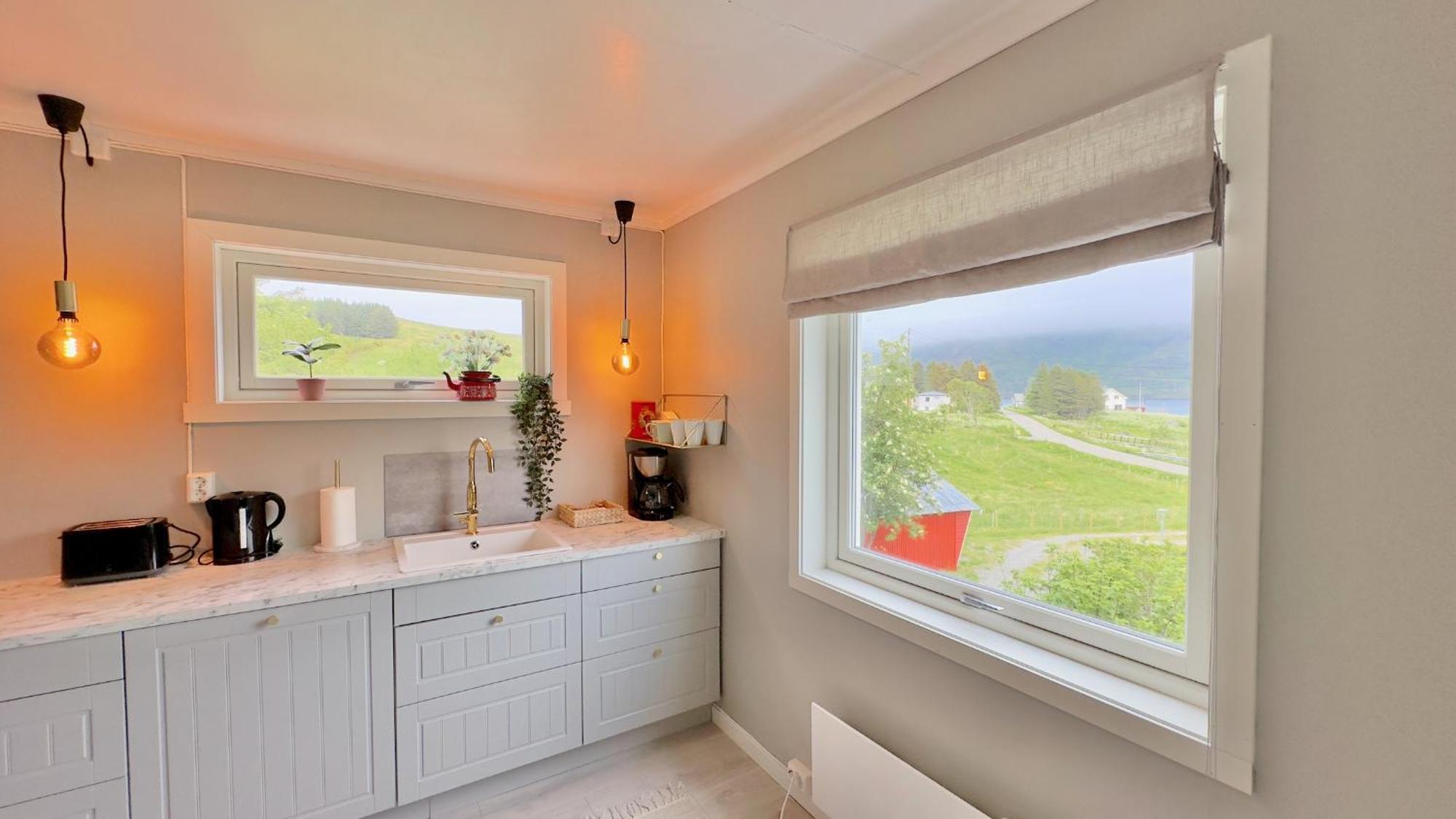 Seaview Holiday Home - Fredvang Luaran gambar